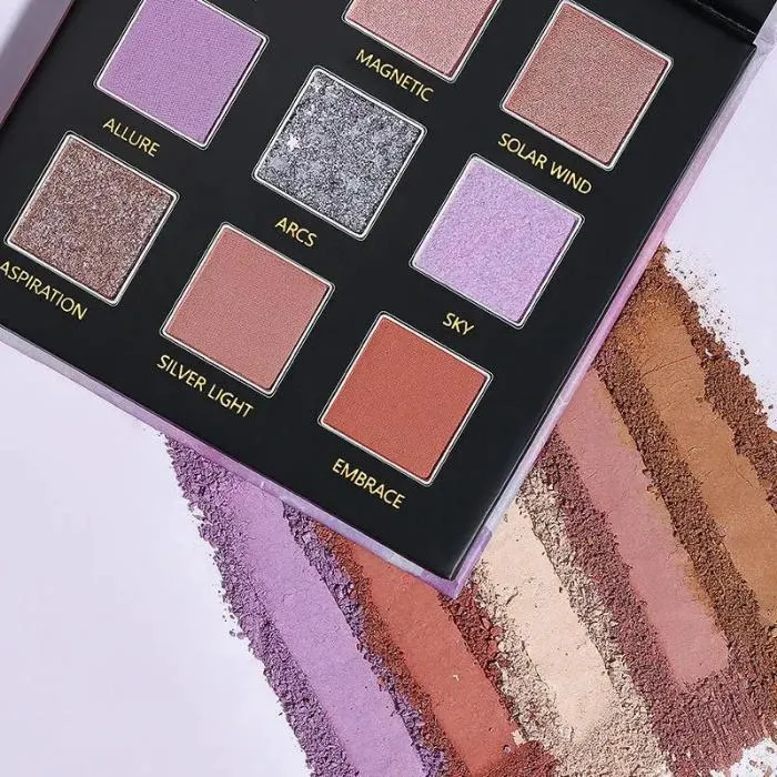 Long Lasting Matte Pearl Glitter 9 Color Eyeshadow Palette