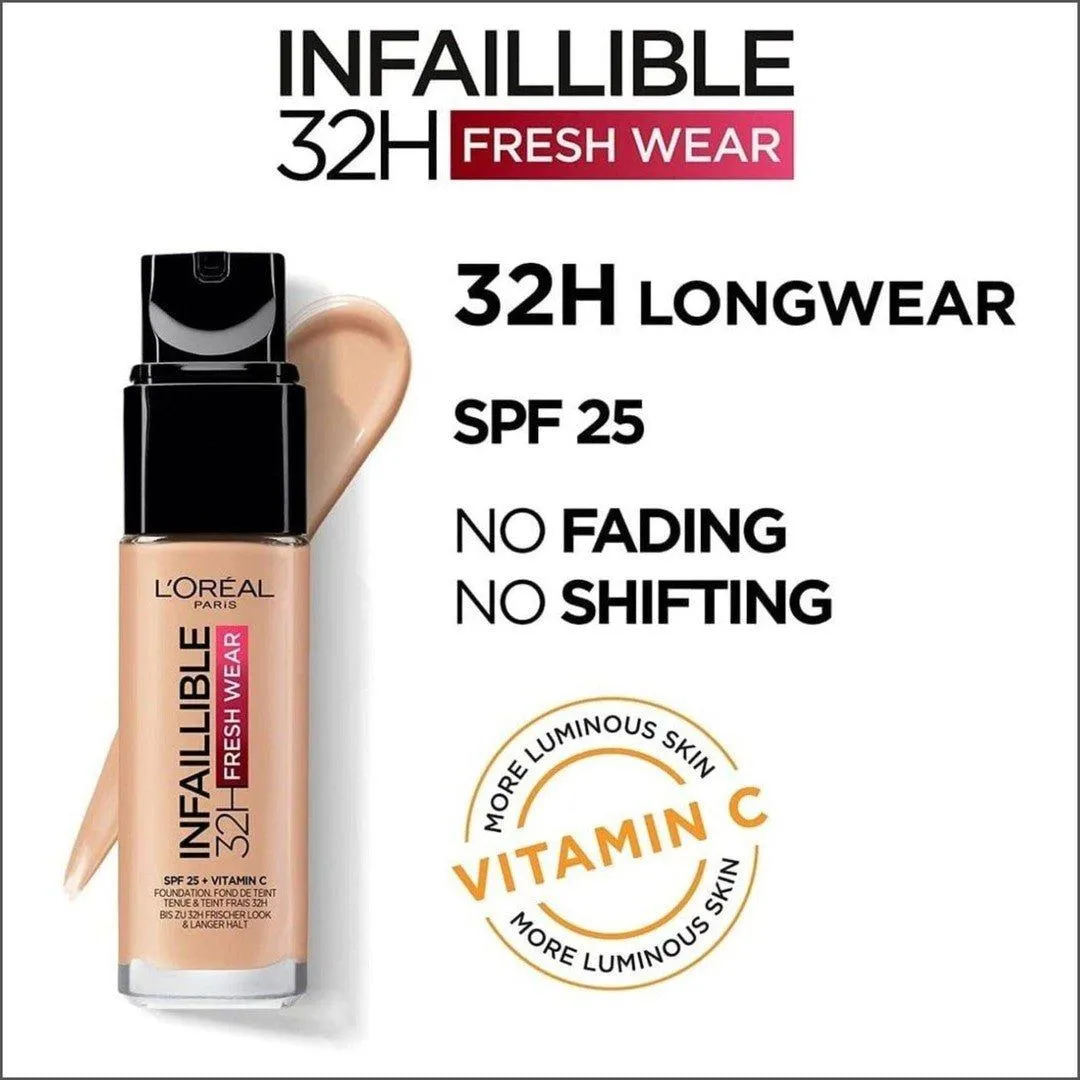 L'Oréal Infaillible 32hr Fresh Wear Foundation - 340 Copper