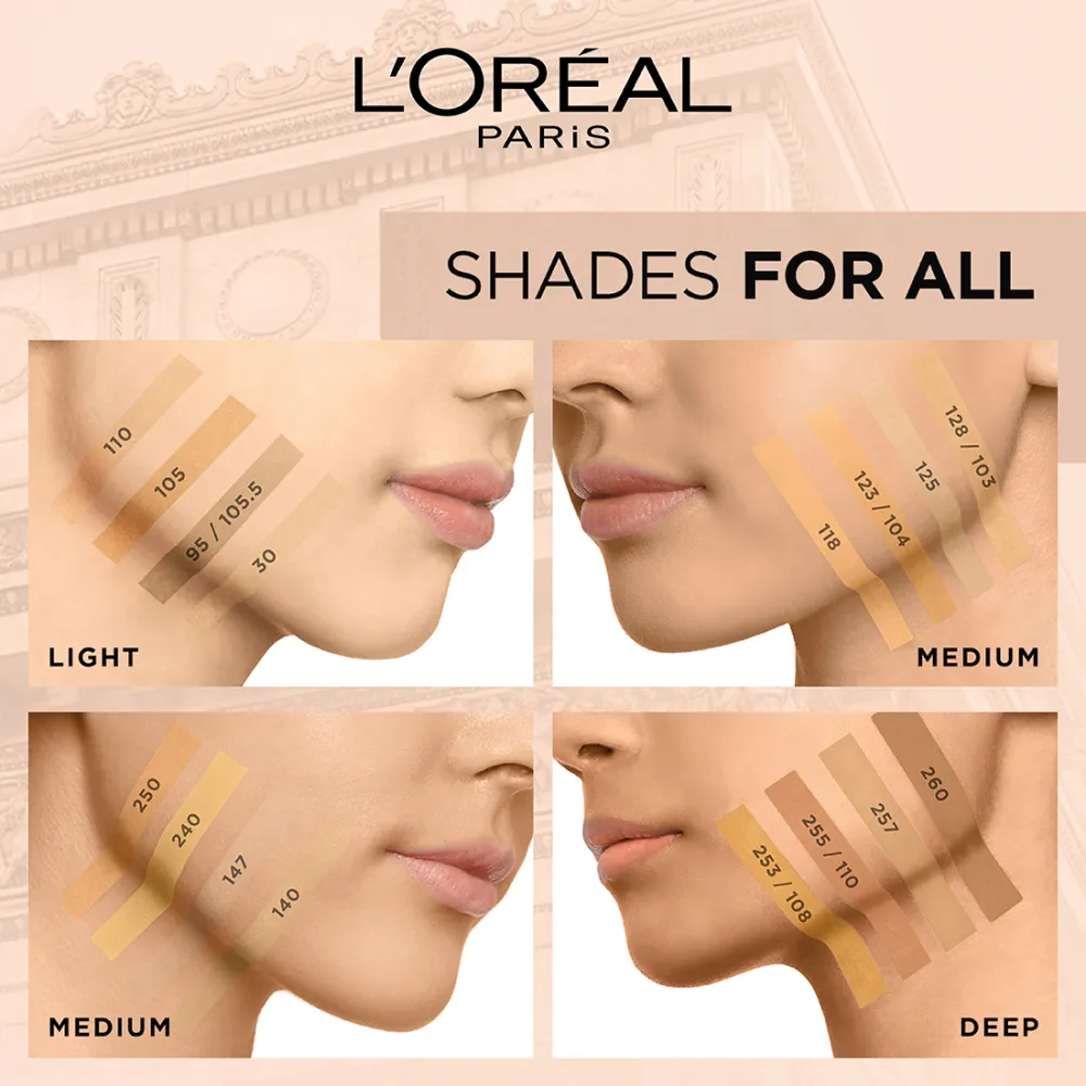 L’Oréal Paris Infallible 24H Matte Cover Liquid Foundation, 250 Radiant Sand
, 35 ml