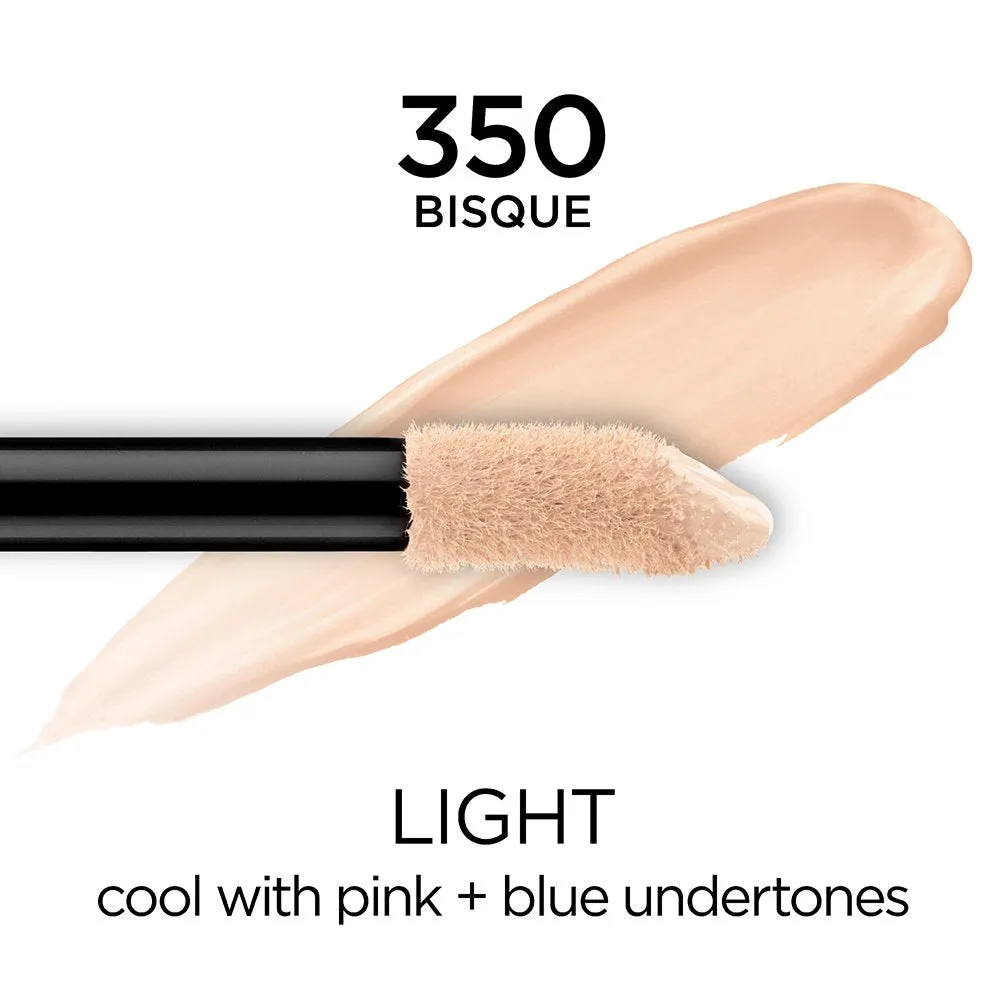 Loreal paris INFALLIBLE Up to 24HR Fresh Wear full coverage concealer كونسيلر تغطية كاملة من لوريال بارس
