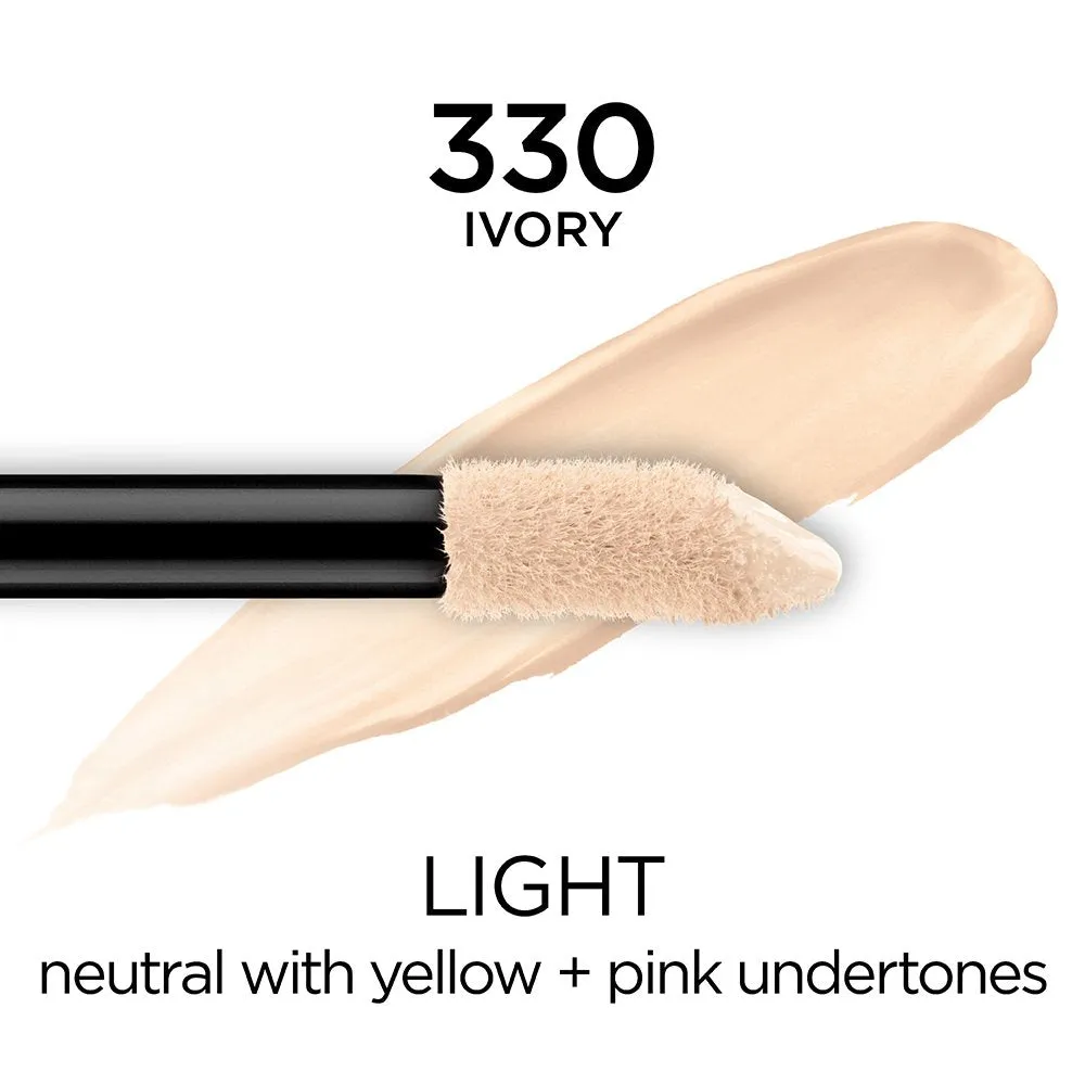 Loreal paris INFALLIBLE Up to 24HR Fresh Wear full coverage concealer كونسيلر تغطية كاملة من لوريال بارس
