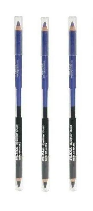 Lot of 3 - nyc eye liner duet pencil #886 through the storm