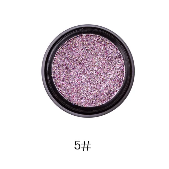 LULAA metal glitter Eyeshadow Fashion Make-up  Eye Shadow  Soft Sequins Gorgeous Eye Makeup14 colors for all skin tones