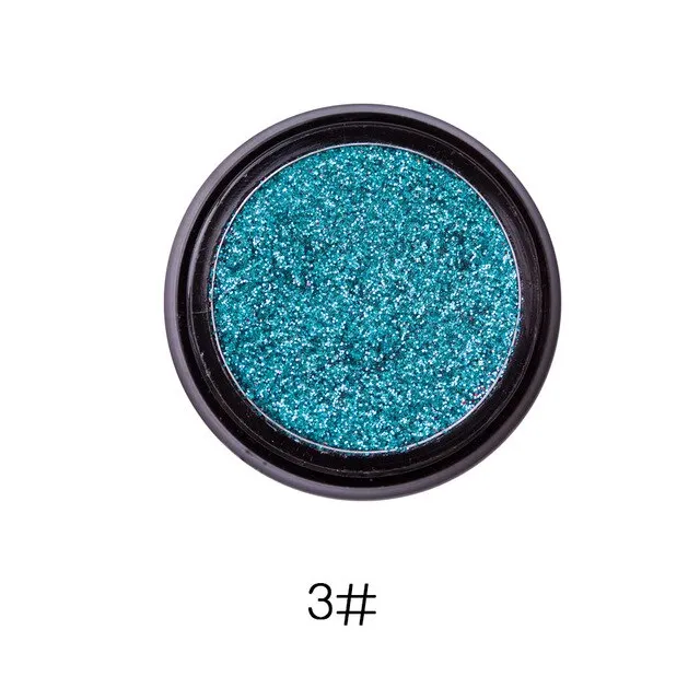 LULAA metal glitter Eyeshadow Fashion Make-up  Eye Shadow  Soft Sequins Gorgeous Eye Makeup14 colors for all skin tones