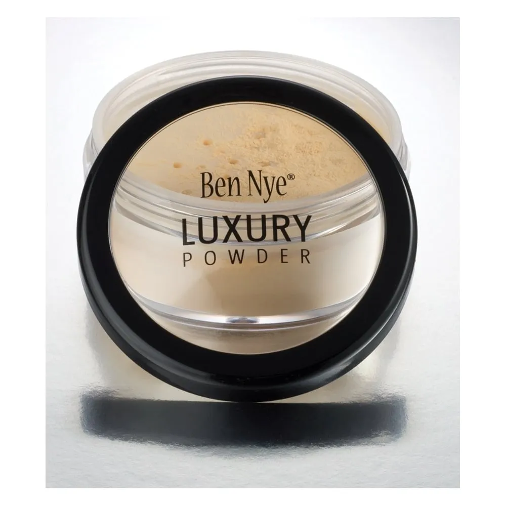 LUXURY LOOSE POWDER DOME JAR - BANANA