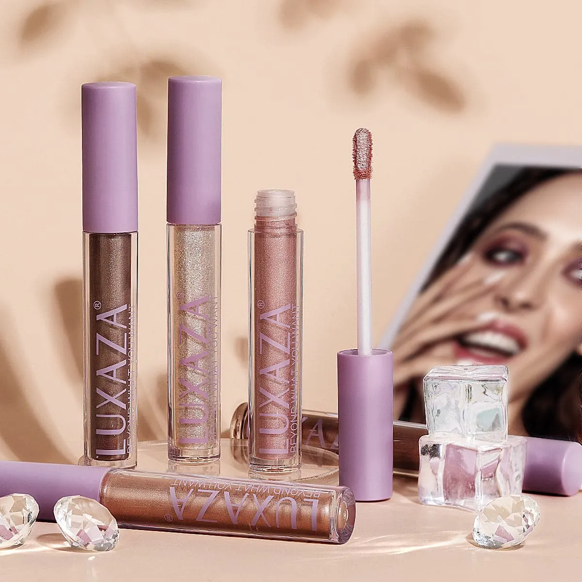 Magic Color Liquid Eyeshadow-04-Bright White Shimer