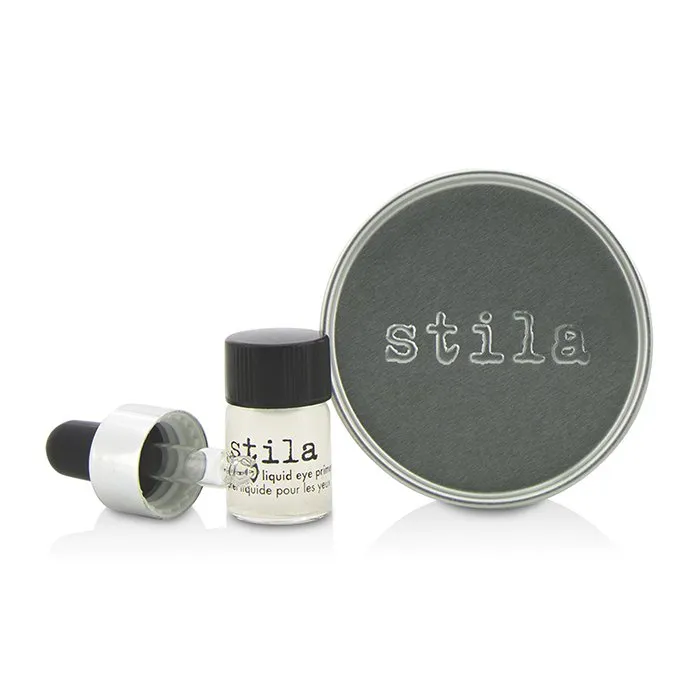 Magnificent Metals Foil Finish Eye Shadow With Mini Stay All Day Liquid Eye Primer - Titanium