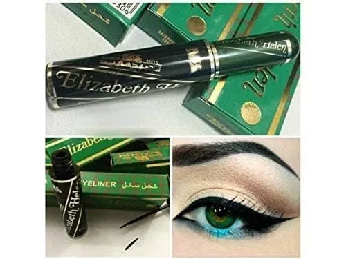 Mahmood Saeed Elizabeth Helen Liquid Eyeliner- Black