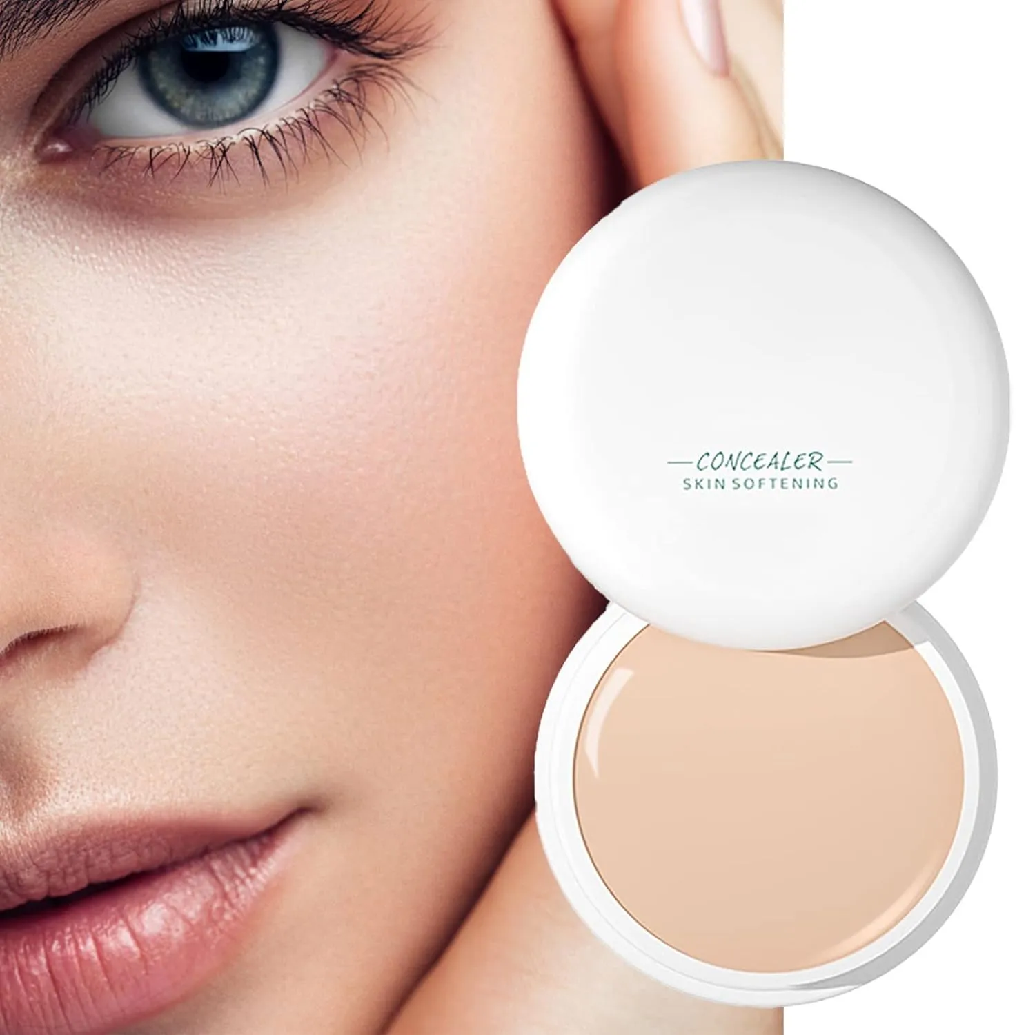 Makeup Concealer, Flawless Foundation Correcting, Hide Scars for face, Khaki