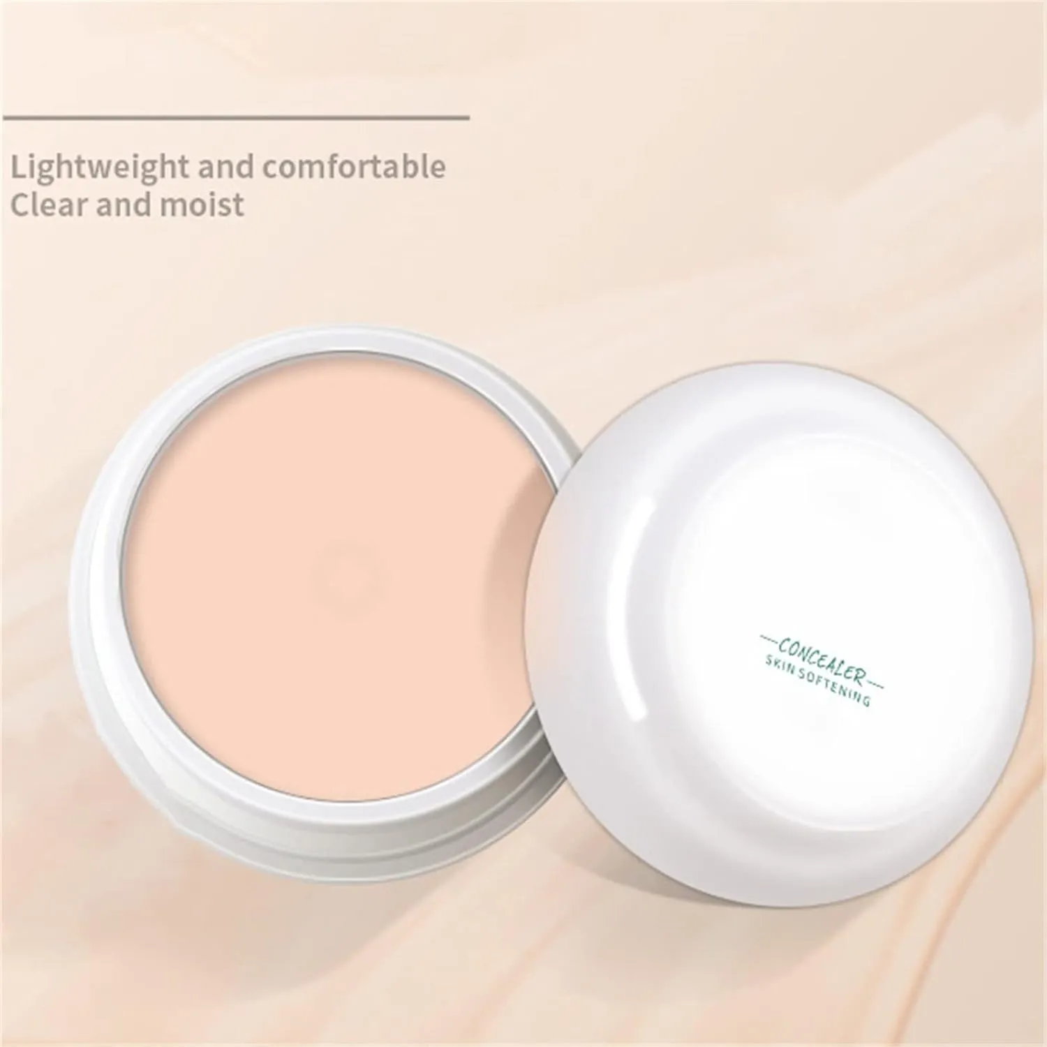 Makeup Concealer, Flawless Foundation Correcting, Hide Scars for face, Khaki