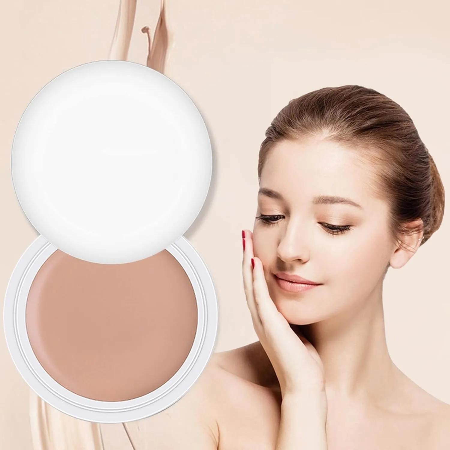 Makeup Primer Refill - Versatile Powder Foundation, 24HR Hydration, Multiple Color OptionsA)