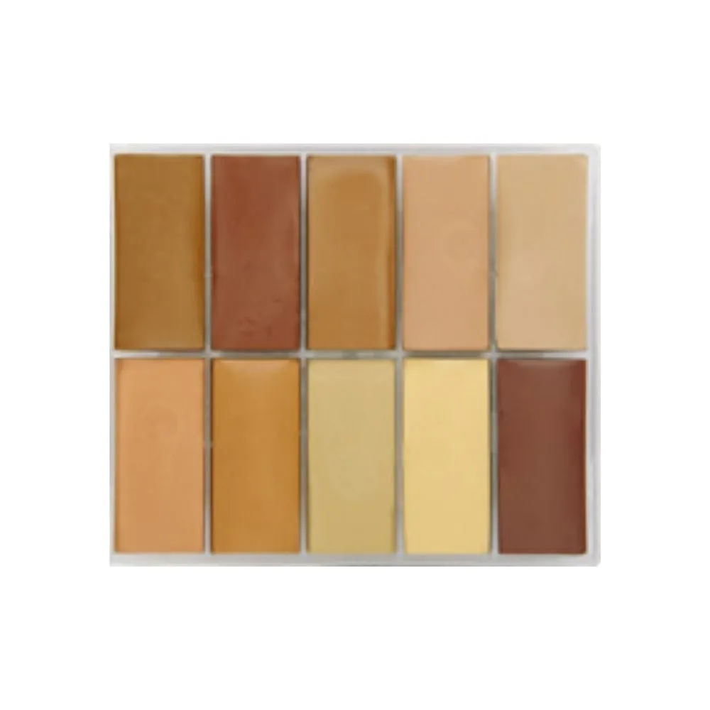 Maqpro Fard Creme 10-Color Palette Meditera
