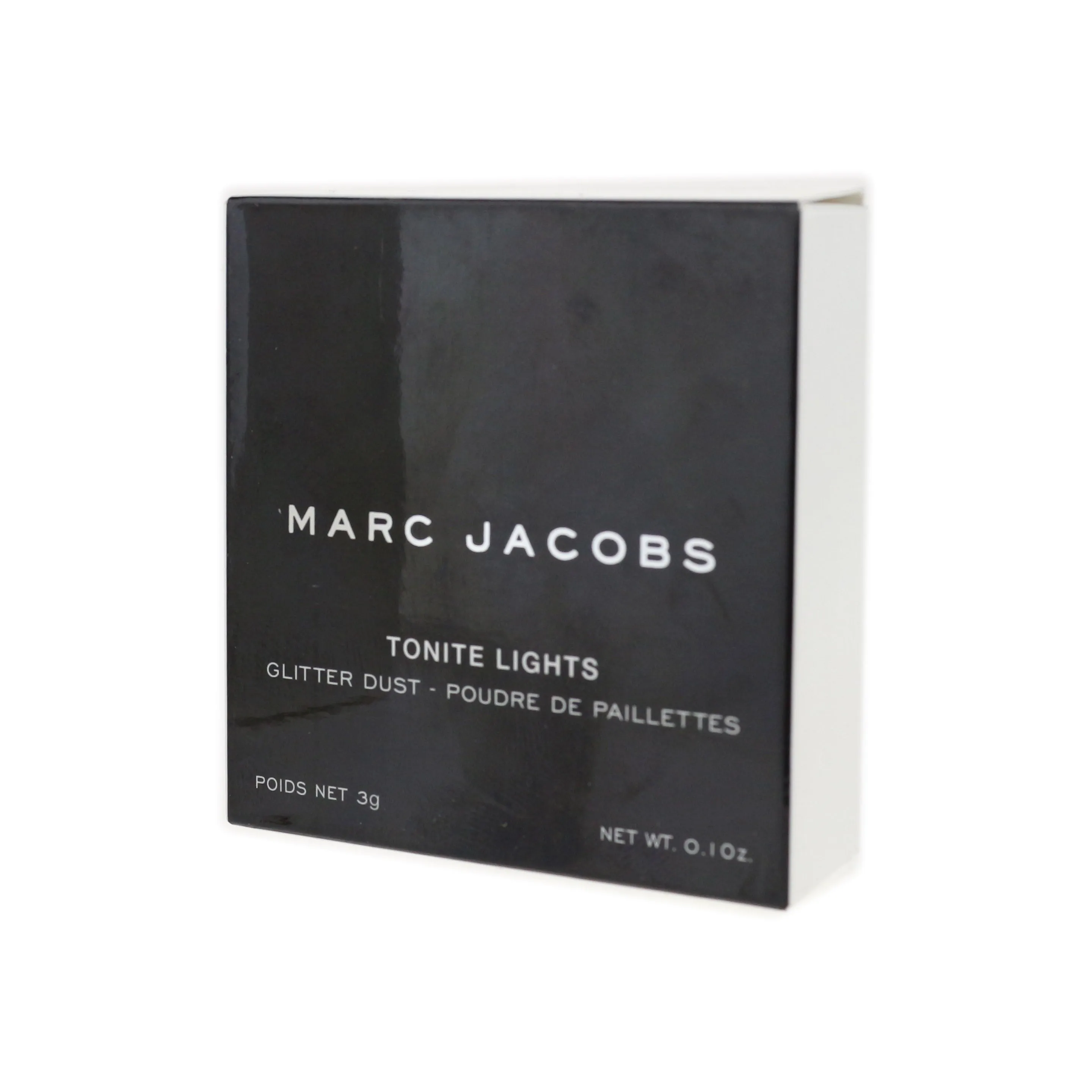 Marc Jacobs Tonite Lights Glitter Dust '306 Black Light' 0.1oz/3g New In Box
