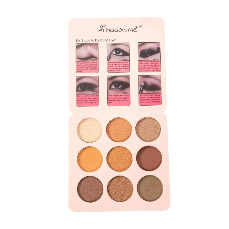 Matte Eyeshadow Palette Nude Minerals Professional Eye Shadow Powder Pigment Cosmetic Waterproof