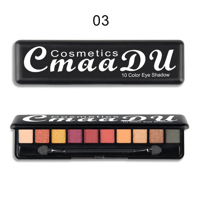 Matte Pearlescent Eyeshadow Palette