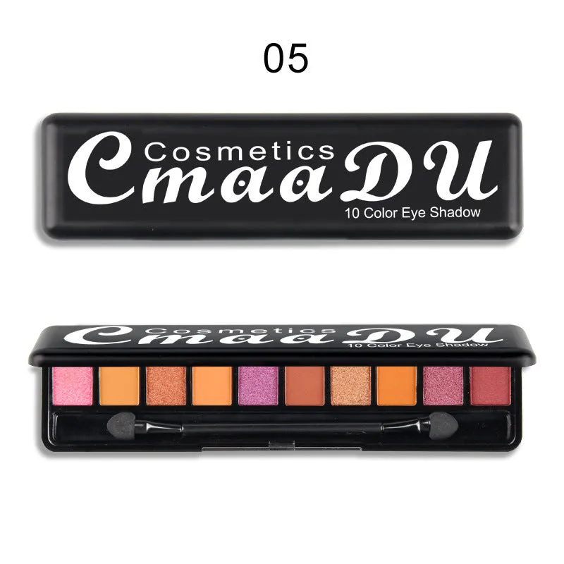Matte Pearlescent Eyeshadow Palette