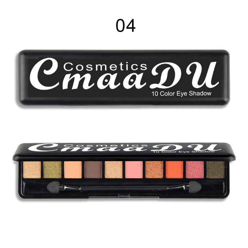 Matte Pearlescent Eyeshadow Palette