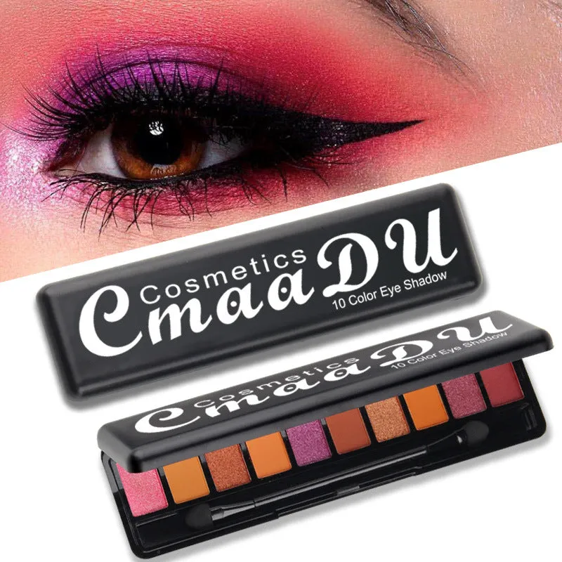 Matte Pearlescent Eyeshadow Palette