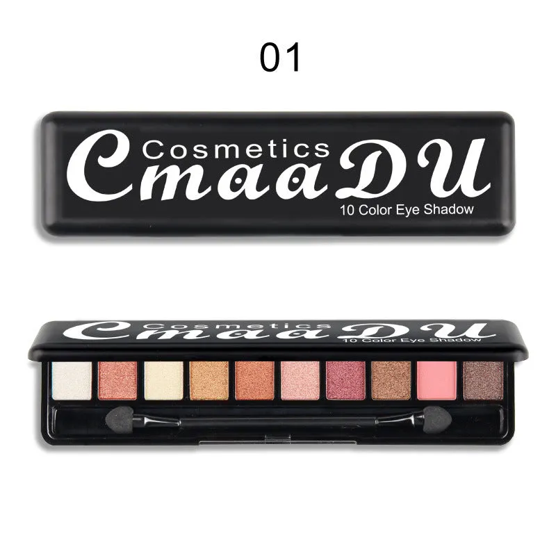 Matte Pearlescent Eyeshadow Palette