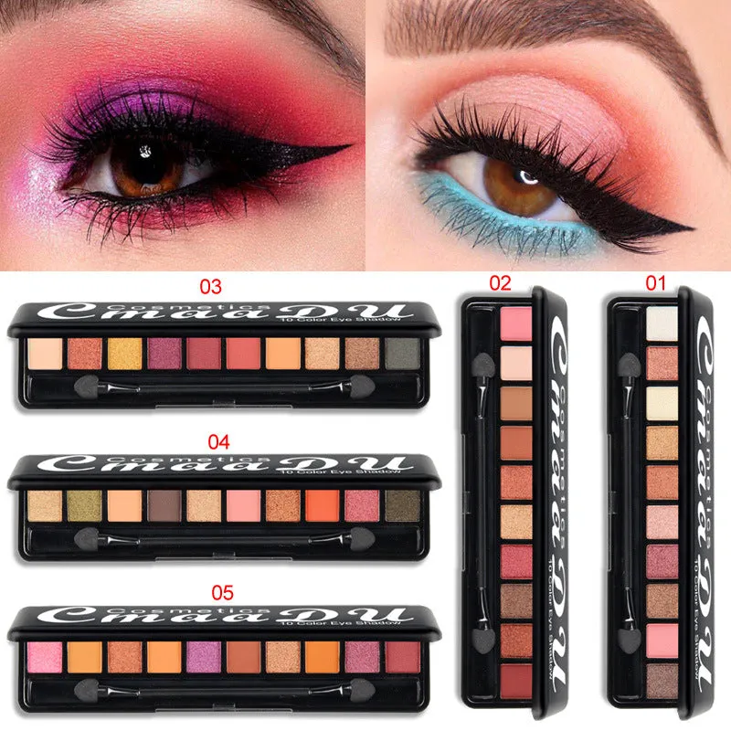 Matte Pearlescent Eyeshadow Palette