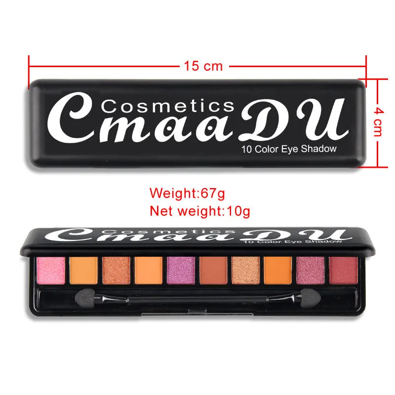 Matte Pearlescent Eyeshadow Palette