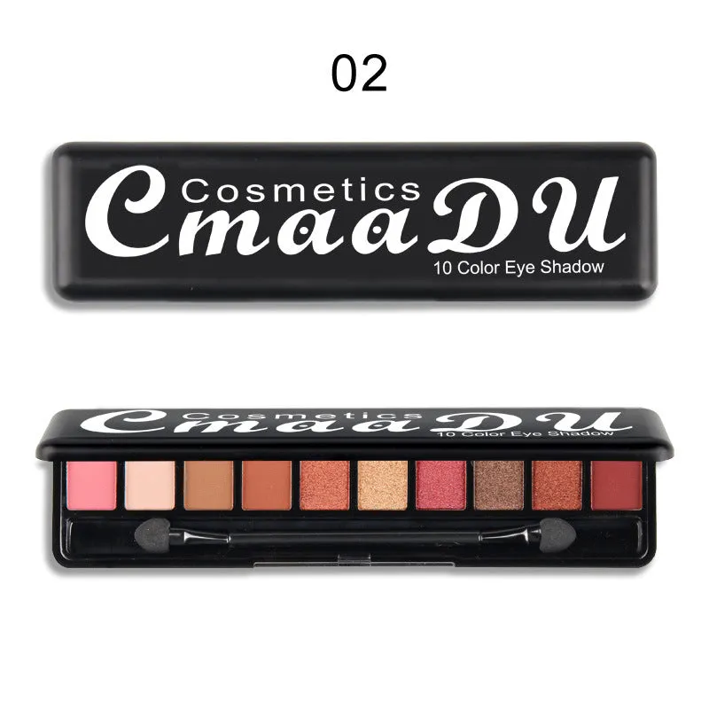 Matte Pearlescent Eyeshadow Palette