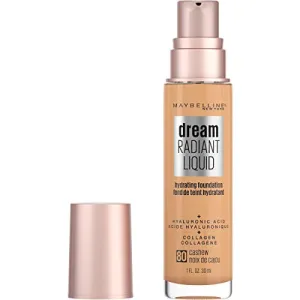 Maybelline Dream Radiant Liquid Foundation, Medium Coverage, 80 Cashew, 1 fl oz (As Is)