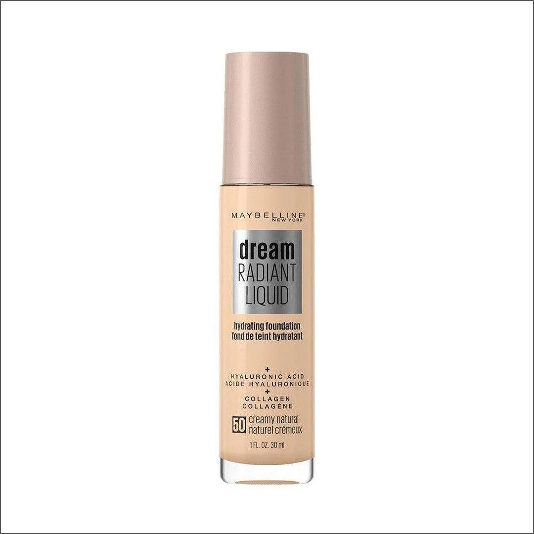Maybelline Dream Radiant Liquid Hydrating Foundation - Creamy Natural 50 30ml
