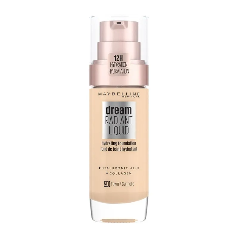 Maybelline Dream Radiant Liquid Hydrating Foundation with Hyaluronic Acid and Collagen