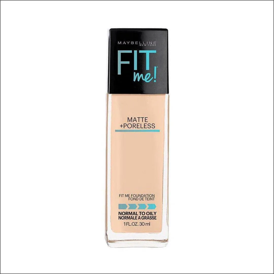 Maybelline Fit Me Matte & Poreless Foundation 125 Nude Beige