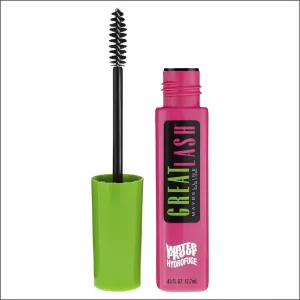 Maybelline Great Lash Volumizing Waterproof Mascara - Very Black