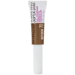 Maybelline Super Stay Full Coverage Under-Eye Concealer, Deep Cocoa, 0.23 fl oz, 24H Wear