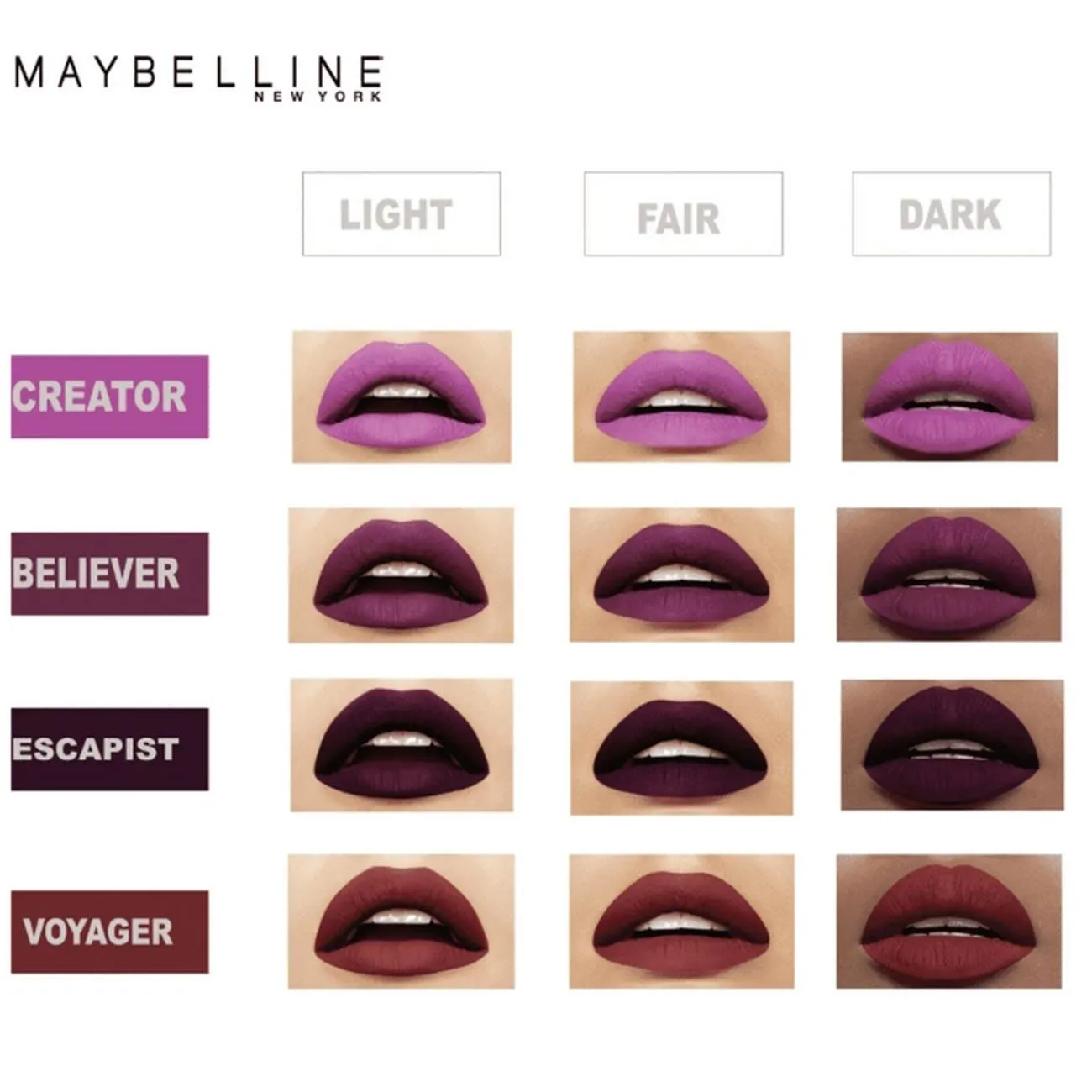 Maybelline Super Stay Matte Ink Liquid long lasting Lipstick
