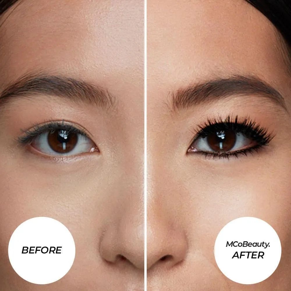 MCOBEAUTY Waterproof Eye Define Crayon Pencil Eyeliner- Double Black