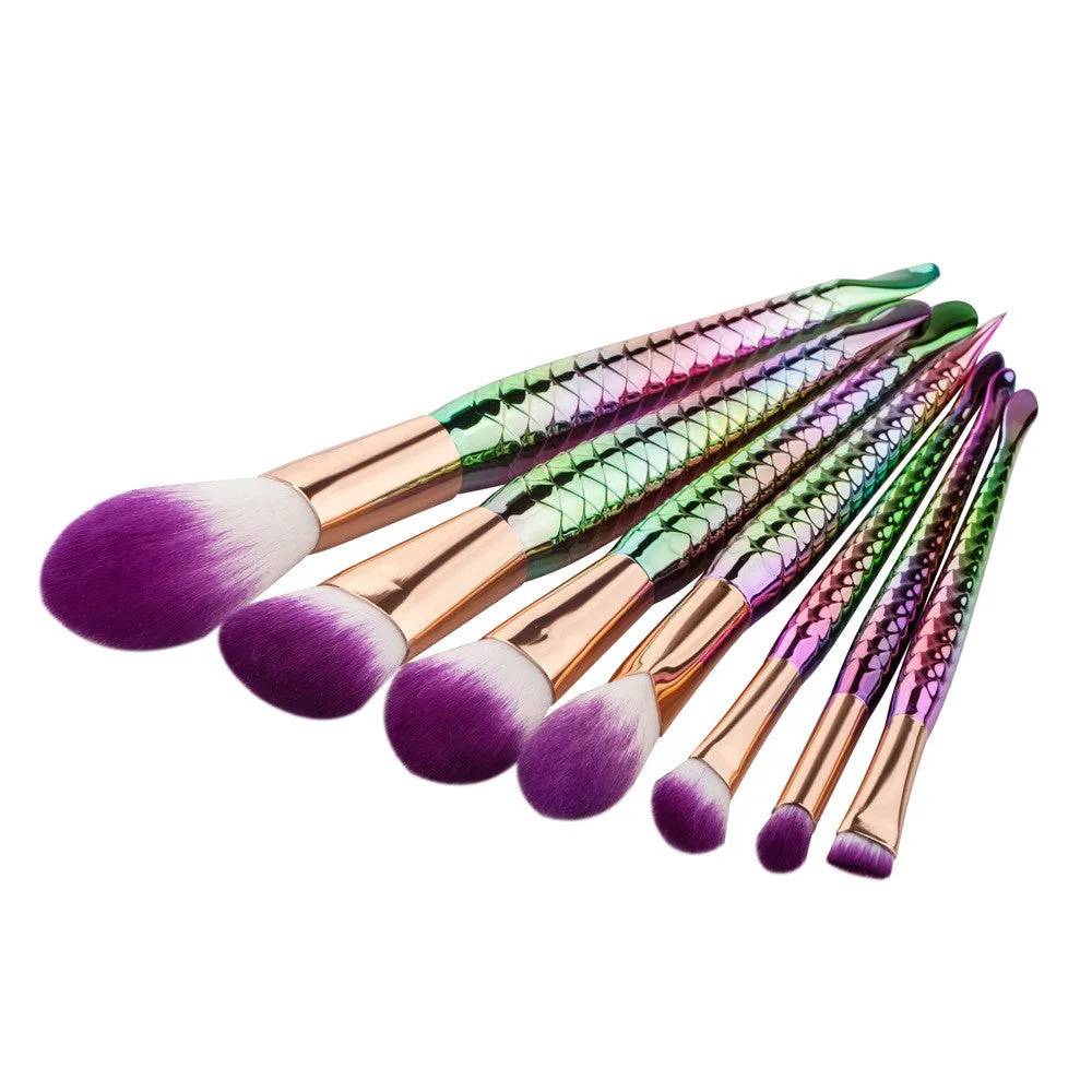 Mermaid Brushes 7 Pieces