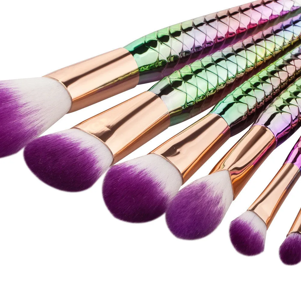 Mermaid Brushes 7 Pieces