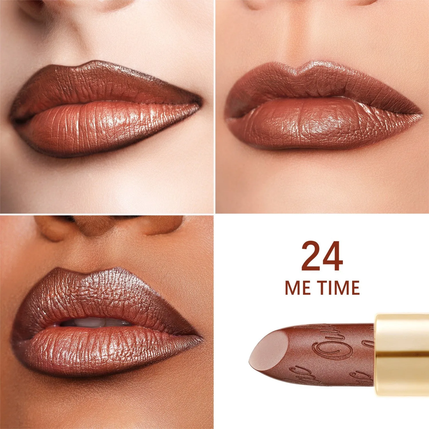 Metallic Shine Lipstick | D24 Me Time