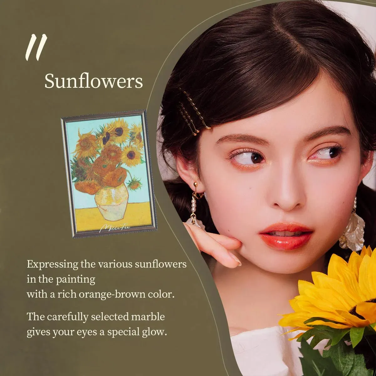 MILLEFEE Painting Shadow Palette - 11 Sunflowers