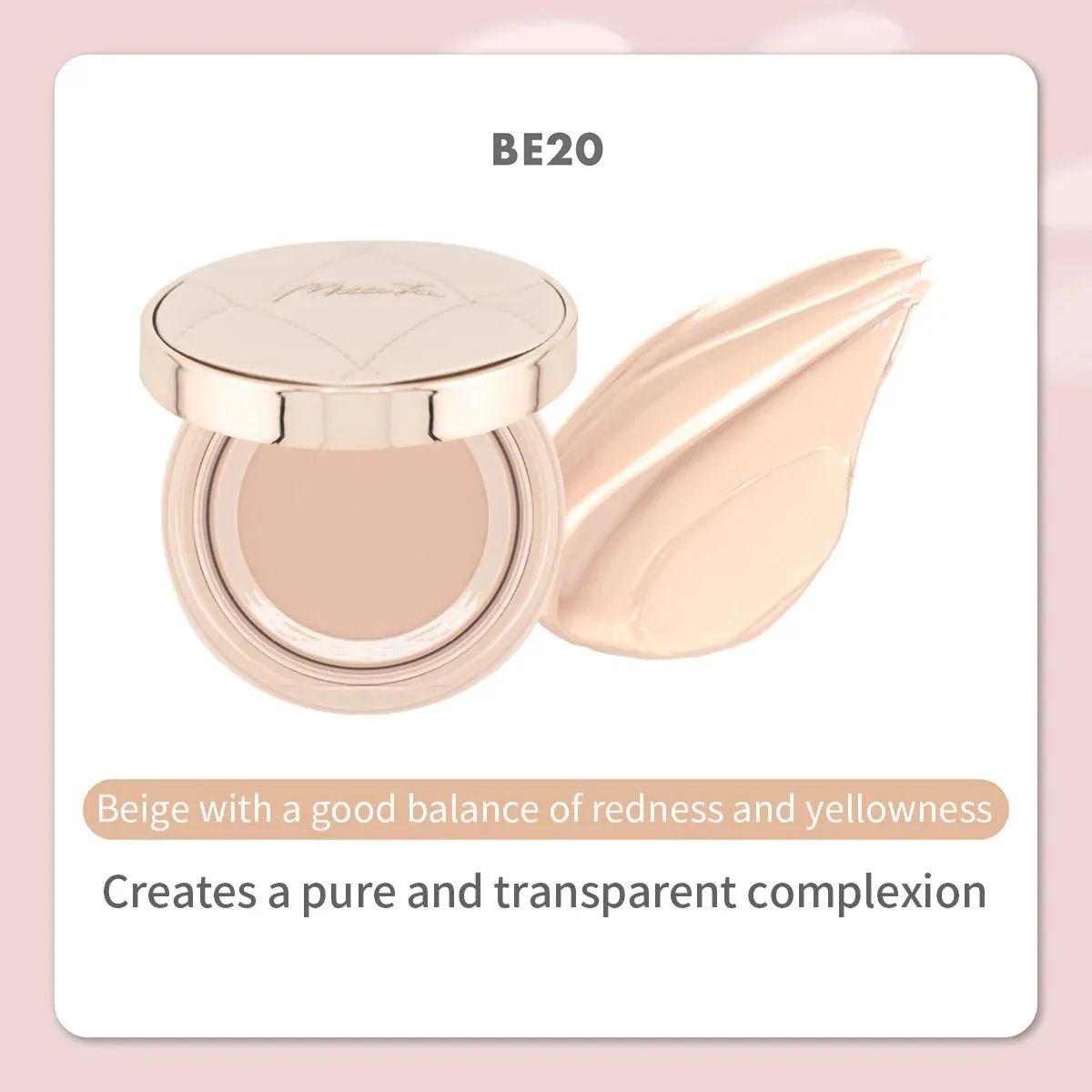 MILLEFEE Radiant Serum-In Cushion Foundation - BE20
