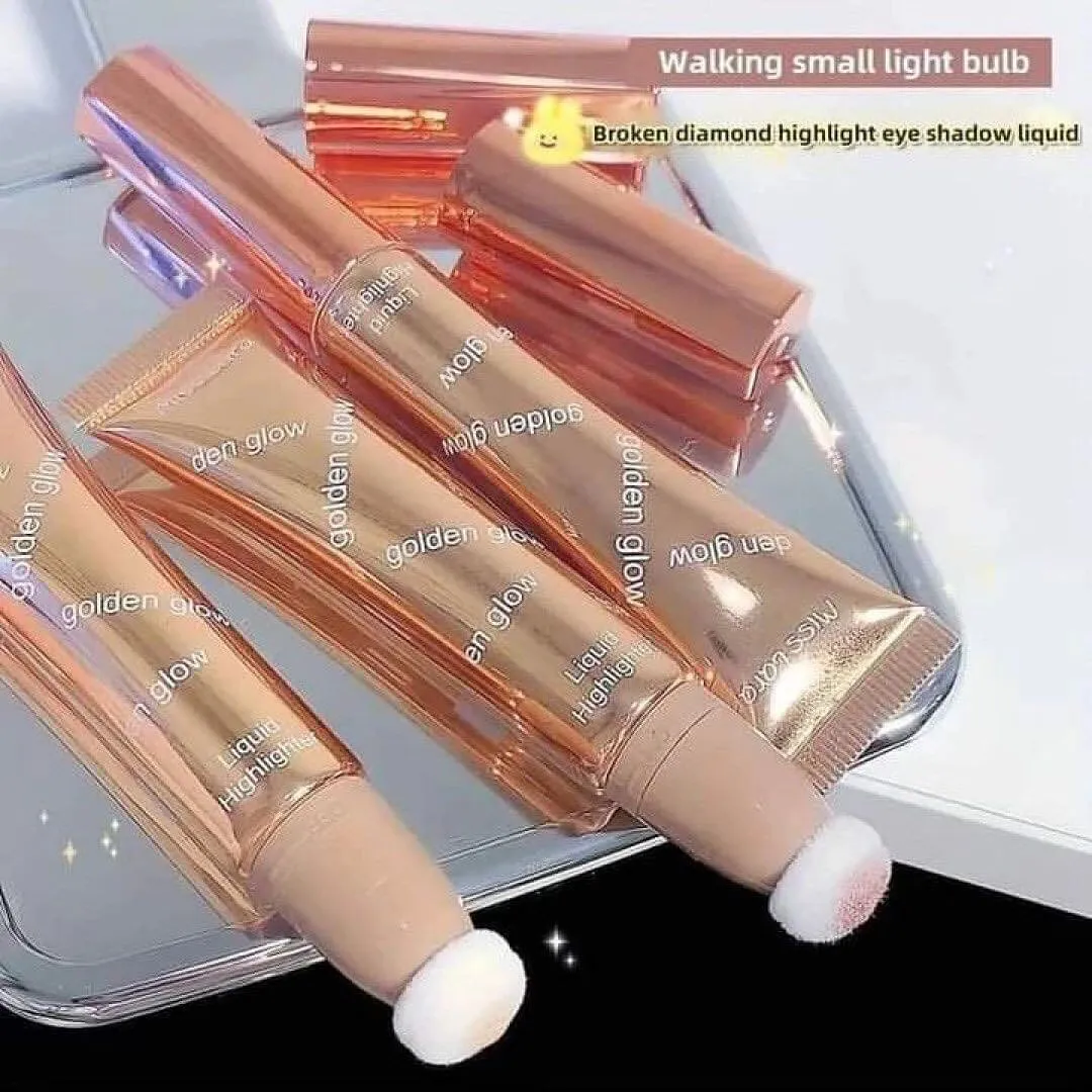 Miss Lara Liquid Body Highlighter Long-lasting Shine Brighten Glitter Shimmering Body Cream Highlighter Tube