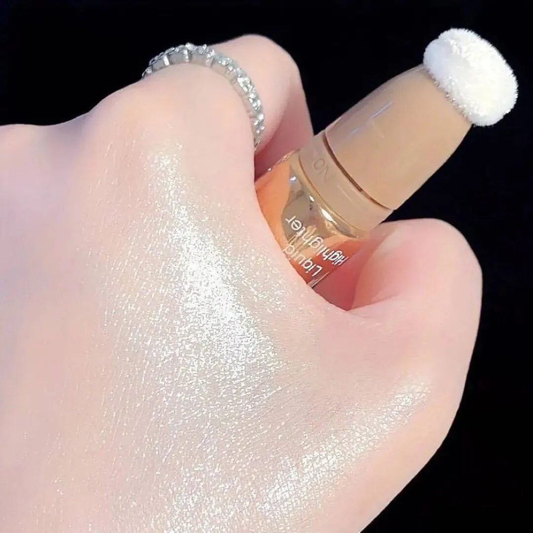 Miss Lara Liquid Body Highlighter Long-lasting Shine Brighten Glitter Shimmering Body Cream Highlighter Tube