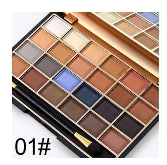 MISS ROSE 24 Color Eye Shadow Make Up Pearly Matte Naked Mineral Eyeshadow Palette