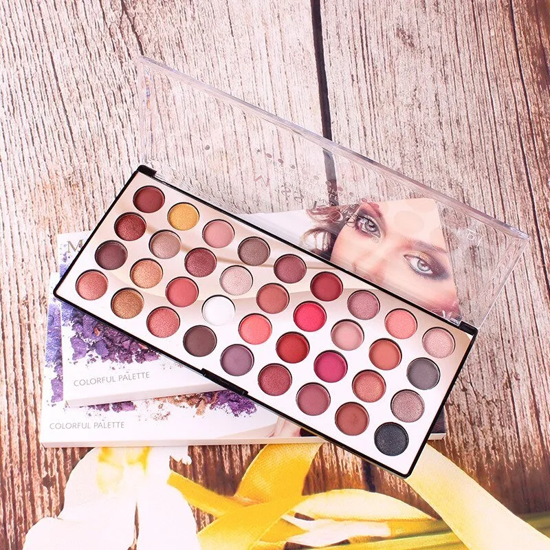 Miss Rose 36 Color Fashion 3D Eyeshadow Palette
