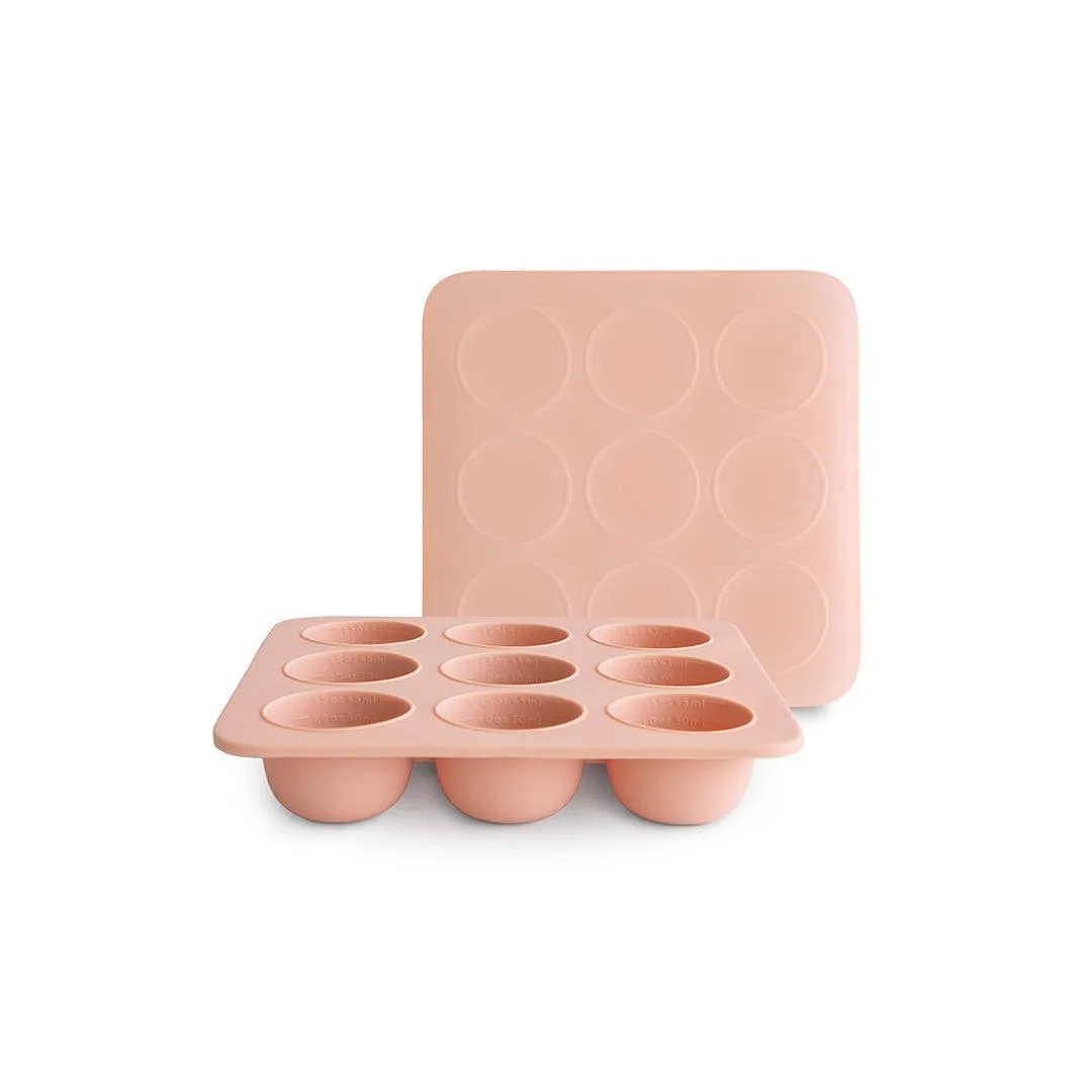 Mushie Baby Food Freezer Tray  - Blush