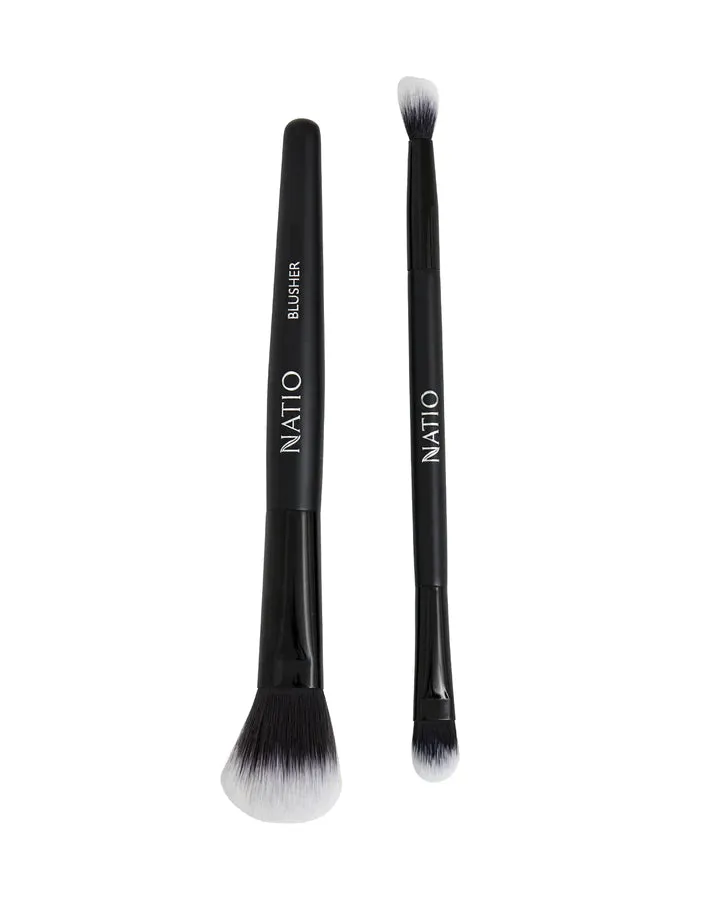 NATIO E/S and Blusher Brush Duo