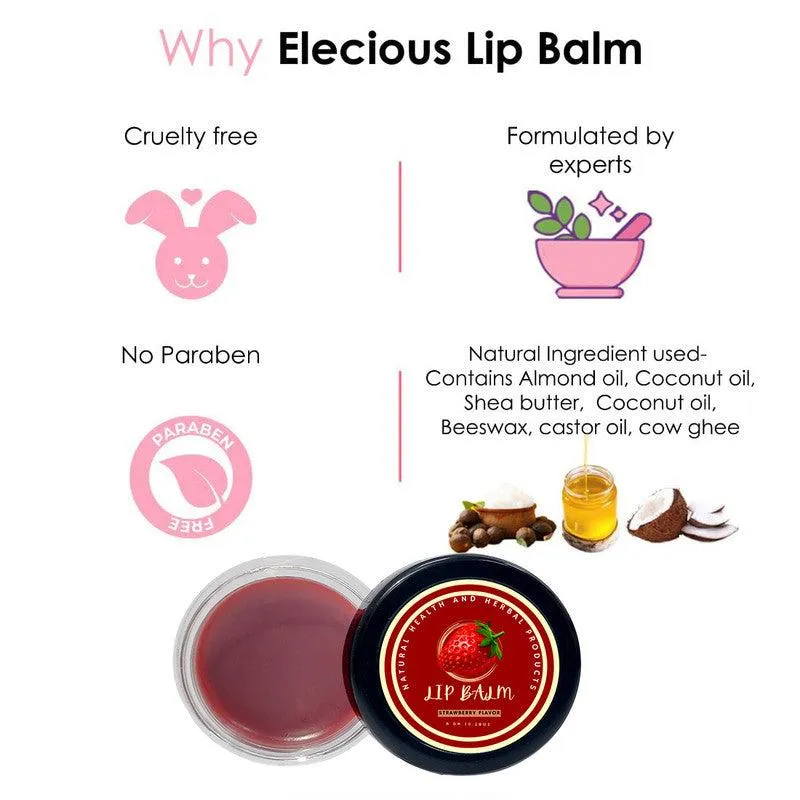 Natural Health and Herbal products Strawberry Dream Lip Quencher - Savor the Sweetness Lipcare  Beauty Skin Care 12 Hrs Miniaturization, Long Lasting, Romantic, Kissable, Smooth Enriched, Lip Care- 8g