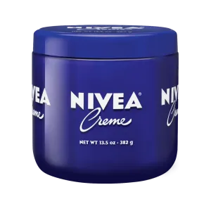 NIVEA Creme Body, Face and Hand Moisturizing Cream, 13.5 Oz Jar