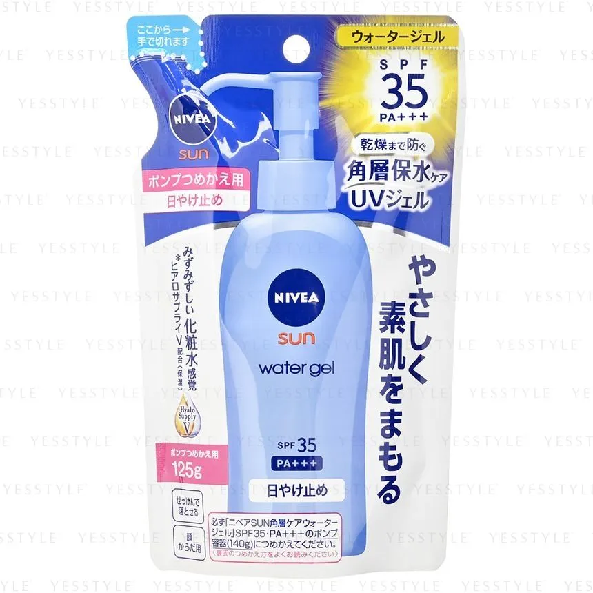 Nivea sun Protect Water Gel Pump SPF35 · PA    