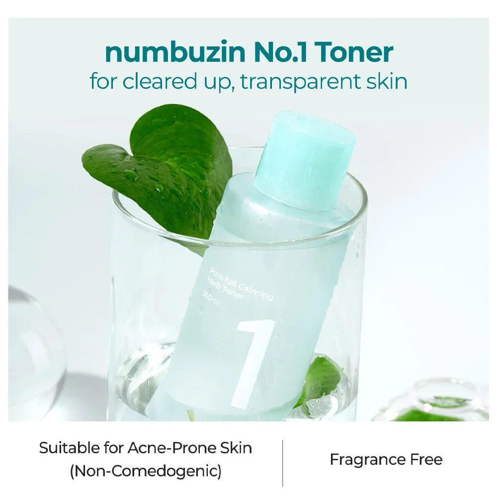 No.1 Pure-Full Calming Herb Toner 300ml