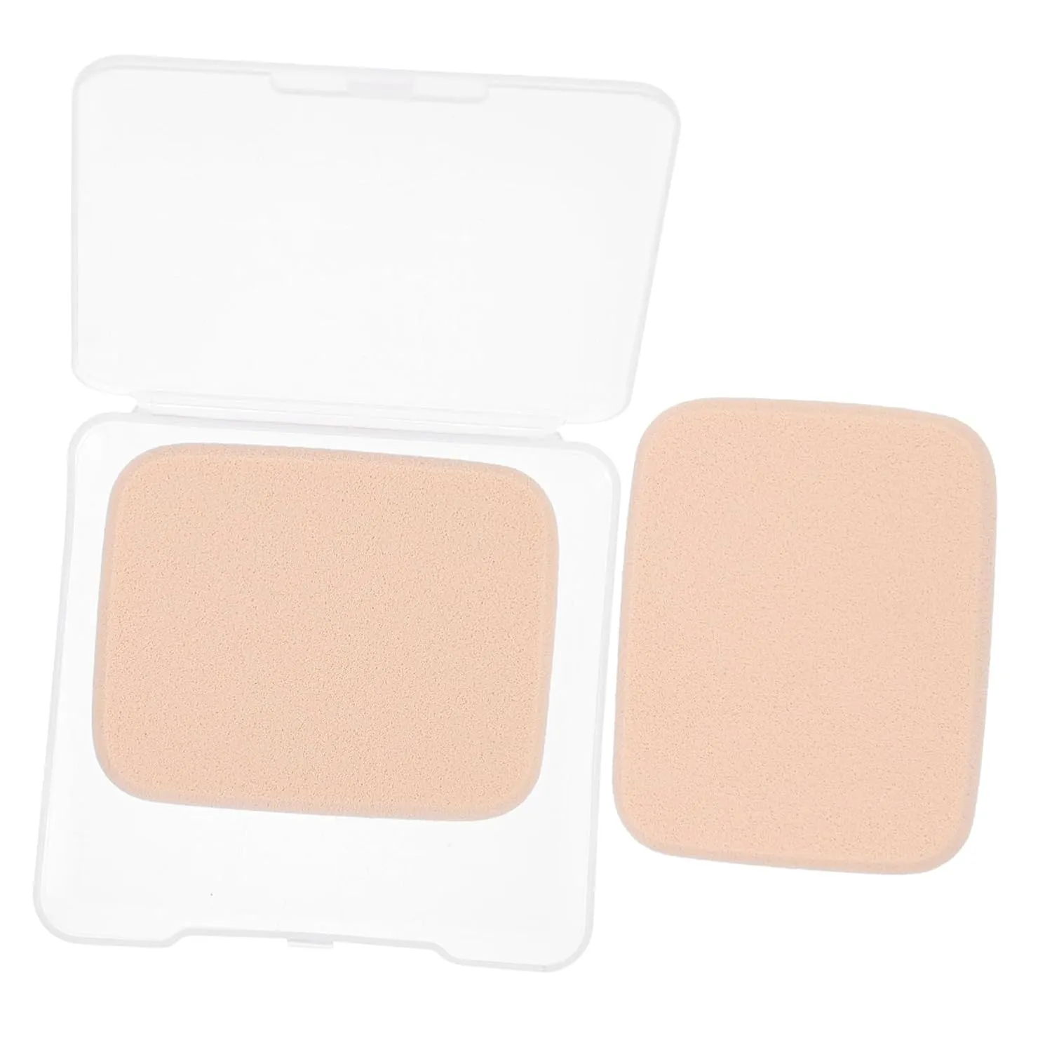 NOLITOY 6pcs Makeup Sponges with Travel Case Versatile Dry-wet Facial Puff for Foundation Application Minimal Absorption Maximum Coverage for Beauty The Go